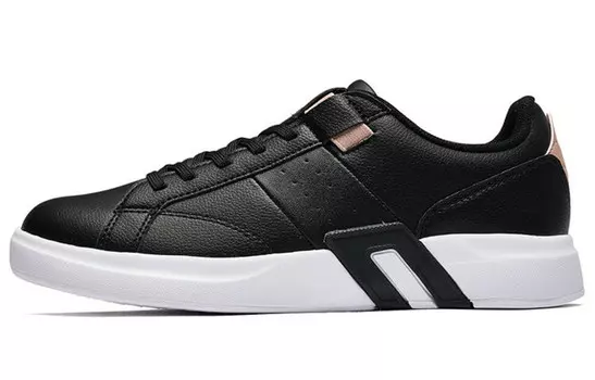 Кроссовки для скейтбординга женские низкие черные/розовые/красные Xtep