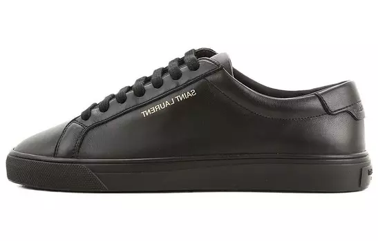 Кроссовки для скейтбординга женские низкие черные Saint Laurent