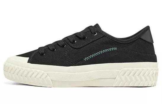 Кроссовки для скейтбординга женские низкие черные Skechers
