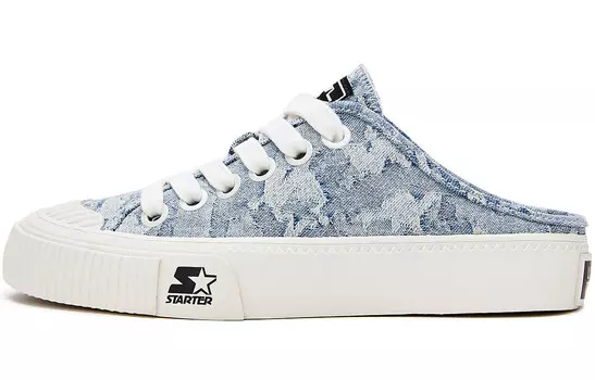Кроссовки для скейтбординга женские, низкие, деним, синие Starter