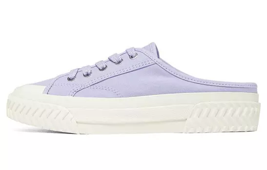 Кроссовки для скейтбординга женские низкие фиолетовые Skechers