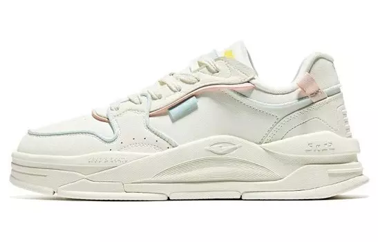 Кроссовки для скейтбординга женские низкие Oak Bud White / Lake Water Blue Erke