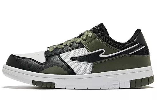 Кроссовки для скейтбординга женские низкие Positive Black Fig Green Erke