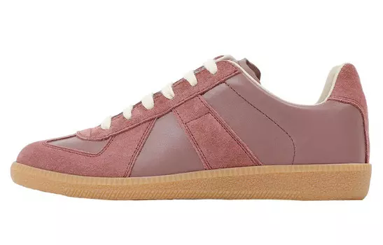 Кроссовки для скейтбординга женские, низкие, розовые Maison Margiela