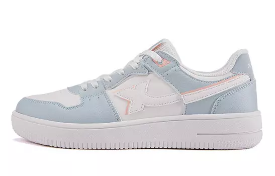 Кроссовки для скейтбординга женские низкие Snow Fog Green/Sail White Xtep