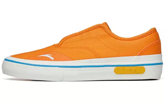 Кроссовки для скейтбординга женские низкие Sunset Orange/Ivory White Anta