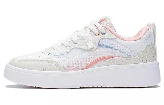 Кроссовки для скейтбординга женские низкие Swan White/cloud White Lining