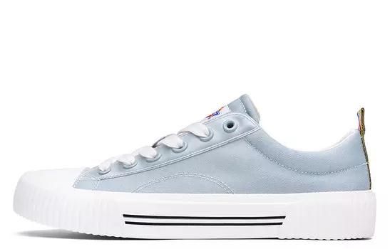 Кроссовки для скейтбординга женские, низкие, светло-голубые Dickies