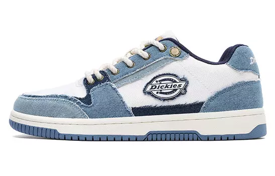 Кроссовки для скейтбординга женские, низкие, светло-голубые Dickies