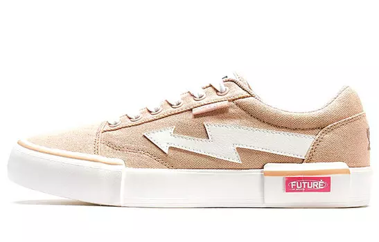 Кроссовки для скейтбординга женские, низкие, светло-коричневые Xtep