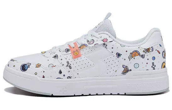 Кроссовки для скейтбординга женские с низким верхом белые/цветные 361°