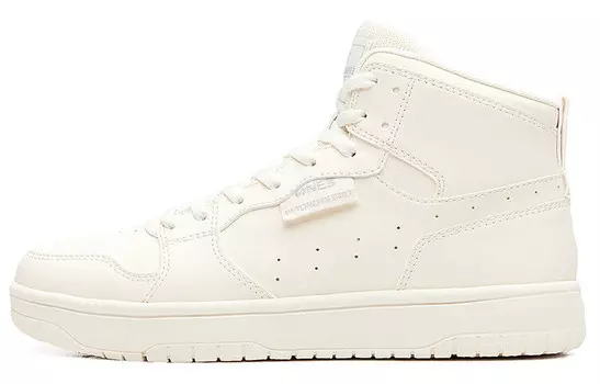 Кроссовки для скейтбординга женские с высоким берцем Feather белые 361°