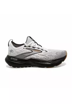 Кроссовки для соревнований Glycerin Stealthfit Brooks, цвет white grey black