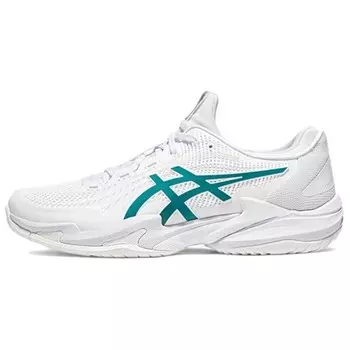 Кроссовки для тенниса Court FF 3 Novak мужские низкие белые/зеленые Asics