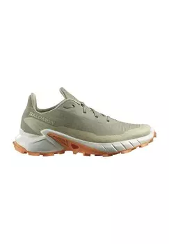 Кроссовки для трейлраннинга Alphacross 5, прочные, Fuze Foam, женские Salomon, цвет Tea/ Icicle/ Pap