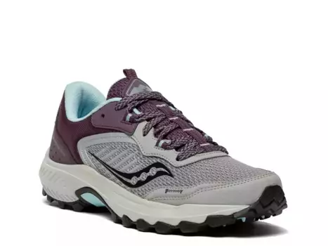 Кроссовки для трейлраннинга Excursion TR15 - женские Saucony, Grey/Purple