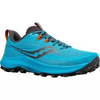 Кроссовки для трейлраннинга Peregrine 13 мужские Saucony, цвет Agave/Basalt