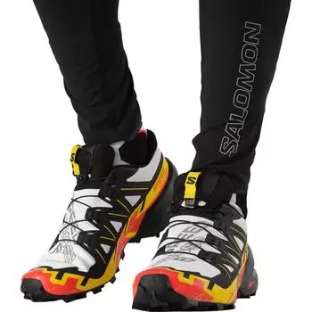 Кроссовки для трейлраннинга Speedcross 6 мужские Salomon, цвет White/Black/Empire Yellow