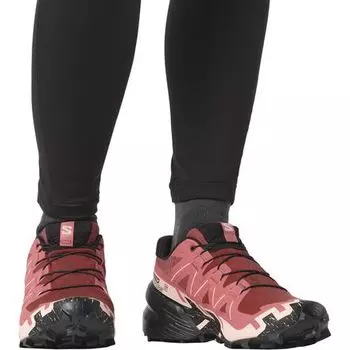 Кроссовки для трейлраннинга Speedcross 6 женские Salomon, цвет Cow Hide/Black/English Rose