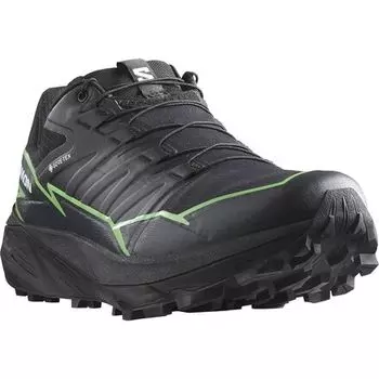 Кроссовки для трейлраннинга Thundercross GORE-TEX мужские Salomon, цвет Black/Green Gecko/Black