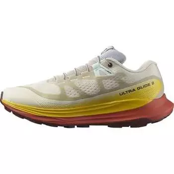 Кроссовки для трейлраннинга Ultra Glide 2 женские Salomon, цвет Rainy Day Freesia Hot Sauce