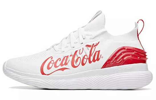 Кроссовки для тренировок Coca-cola X Variety Training Collection для мужчин с низким верхом, белые/красные Anta