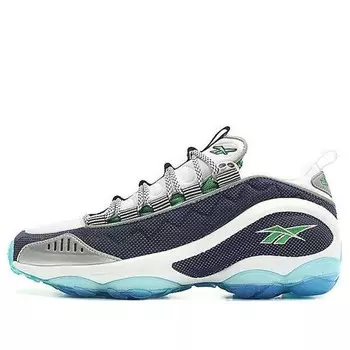 Кроссовки dmx run 10 'infinite blue big green' Reebok, белый