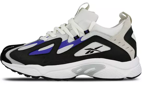 Кроссовки DMX Series 1200 Lifestyle унисекс с низким верхом белого/синего цвета Reebok