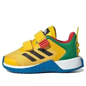 Кроссовки dna x lego кроссовки с двумя ремешками и липучкой Adidas, желтый