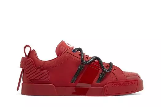 Кроссовки Dolce & Gabbana Dolce & Gabbana Portofino Low Red, красный