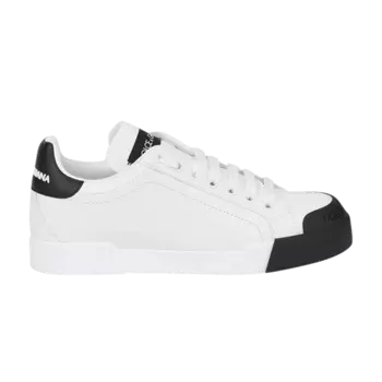 Кроссовки Dolce & Gabbana Dolce & Gabbana Wmns Portofino 'White Black', белый