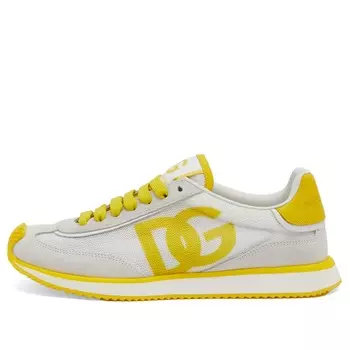 Кроссовки Dolce & Gabbana Dragon Logo Sneaker, белый