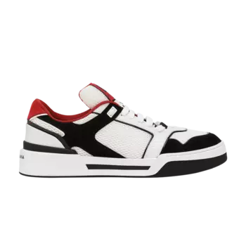 Кроссовки Dolce & Gabbana New Roma Low, цвет Black White Red