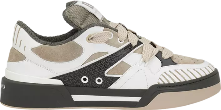 Кроссовки Dolce & Gabbana New Roma Low 'Dove Grey', коричневый
