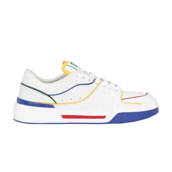Кроссовки Dolce & Gabbana New Roma Low 'Primary Colors', белый