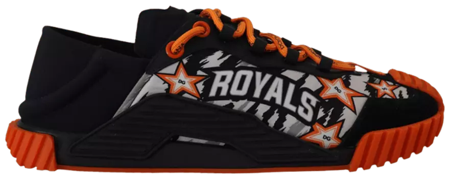 Кроссовки Dolce & Gabbana NS1 'Tiger - Black Orange', черный