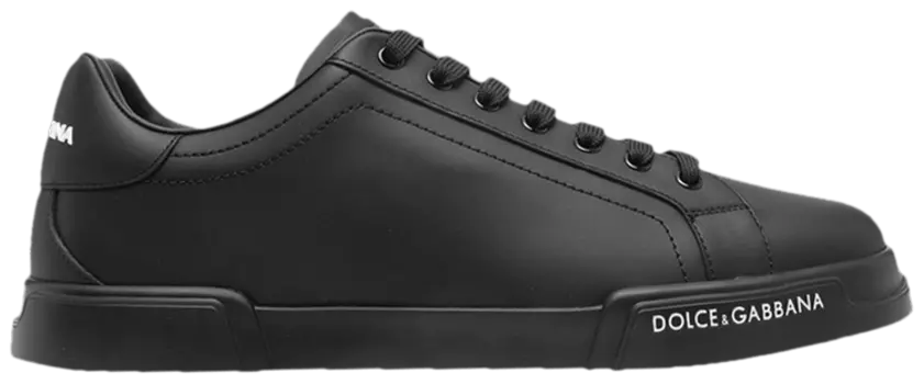Кроссовки Dolce & Gabbana Portofino 'Black', черный