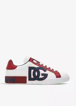 Кроссовки Dolce&Gabbana Portofino Calfskin, белый