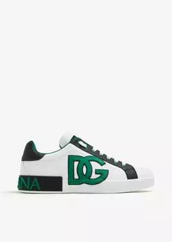 Кроссовки Dolce&Gabbana Portofino Calfskin, белый