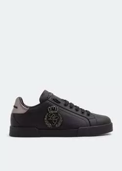 Кроссовки DOLCE&GABBANA Portofino sneakers, черный