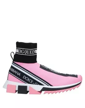 Кроссовки Dolce&Gabbana, розовый
