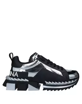 Кроссовки Dolce&Gabbana, серебро