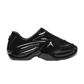 Кроссовки Dolce & Gabbana Shiny Lacquered Toy Sneaker, черный