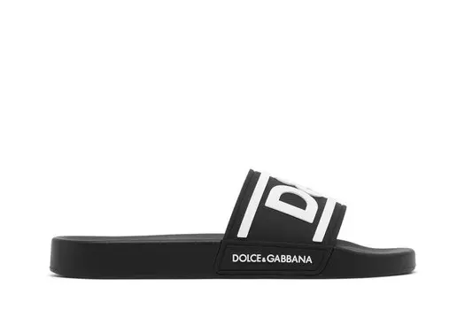 Кроссовки Dolce & Gabbana Slides, черный