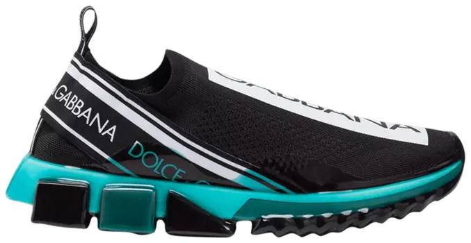 Кроссовки Dolce & Gabbana Sorrento Melt 'Black Aqua', черный