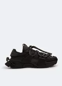 Кроссовки DOLCE&GABBANA Space sneakers, черный