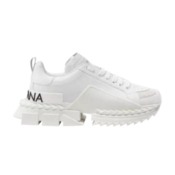Кроссовки Dolce & Gabbana Super King 'White', белый