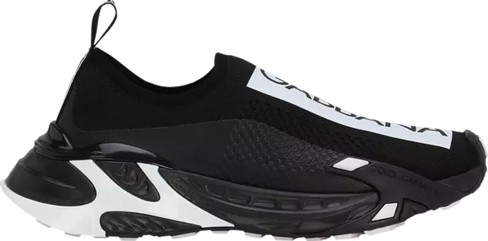Кроссовки Dolce & Gabbana Wmns Stretch Mesh Fast Sneaker 'Black', черный
