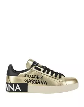 Кроссовки Dolce&Gabbana, золото
