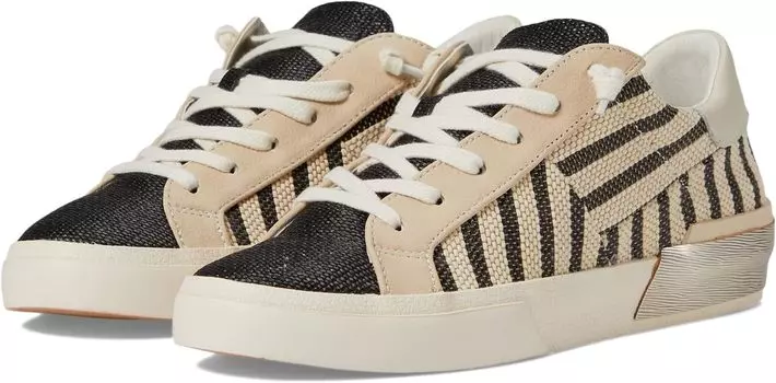 Кроссовки Dolce Vita Zina Patch, цвет Black/Beige Raffia